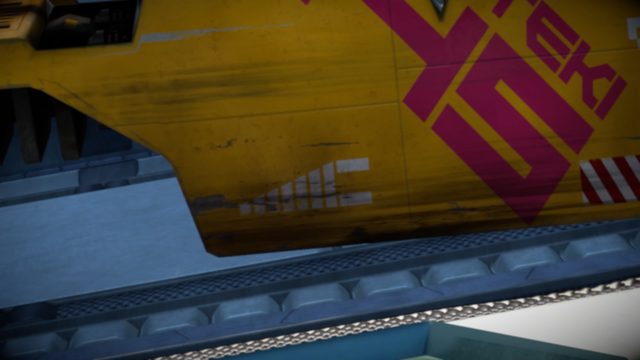 Goteki 45 — Closeup Tail Logo