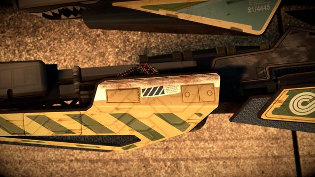 Triakis — Closeup Underside Gun