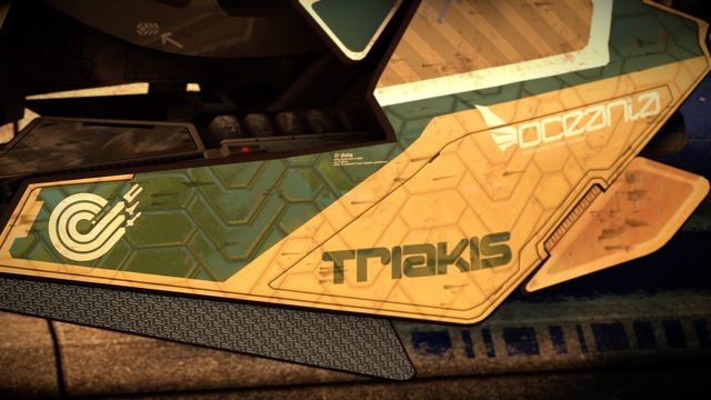 Triakis — Closeup Wing Logo